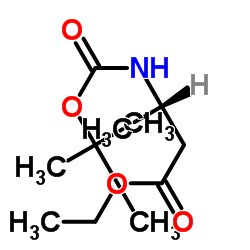 (S)-3-((叔丁氧基羰基)氨基)丁酸乙酯图片