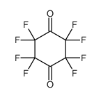 2,2,3,3,5,5,6,6-octafluorocyclohexane-1,4-dione Structure