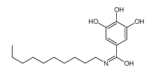 N-decyl-3,4,5-trihydroxybenzamide结构式
