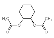 Trans-1,2-cyclohexanedioi diacetate Structure