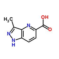 3-Methyl-1H-pyrazolo[4,3-b]pyridine-5-carboxylic acid Structure