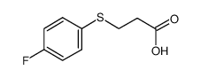 3-[(4-FLUOROPHENYL)THIO]PROPANOIC ACID picture