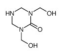tetrahydro-1,3-bis(hydroxymethyl)-1,3,5-triazin-2(1H)-one Structure