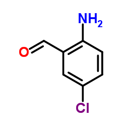 2-Amino-5-chlorobenzaldehyde Structure