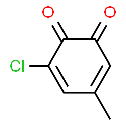 o-Benzoquinone,3-chloro-5-methyl- (8CI) structure