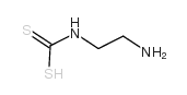 Carbamodithioic acid,(2-aminoethyl)- structure