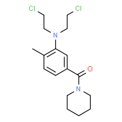 3-Bis(2-chloroethyl)amino-4-methylphenyl(1-piperidinyl) ketone picture