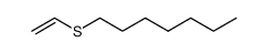 1-(Vinylthio)heptane结构式