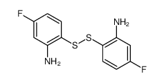 2-[(2-amino-4-fluorophenyl)disulfanyl]-5-fluoroaniline结构式