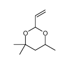4,4,6-TRIMETHYL-2-VINYL-[1,3]DIOXANE Structure