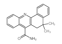 5,5-Dimethyl-5,6-dihydro-benzophenazin结构式