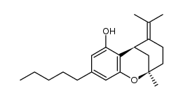 (-)-Δ6-iso-THC结构式