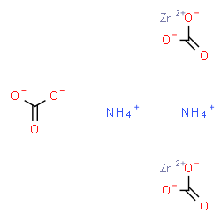 carbonic acid, ammonium zinc salt结构式