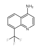 8-(三氟甲基)喹啉-4-炔胺结构式
