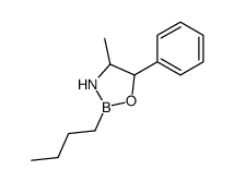 2-butyl-4-methyl-5-phenyl-1,3,2-oxazaborolidine Structure