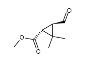 1R-trans-methyl caronaldehydate结构式