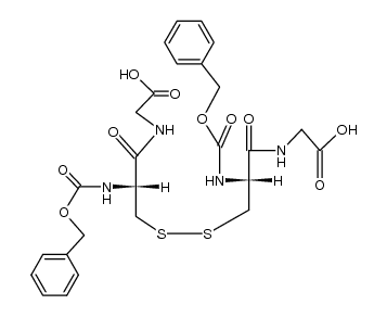 (Z-L-Cys-GlyOH)2 Structure