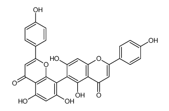 贝壳杉双芹素结构式