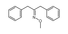 1,3-Diphenylacetone O-methyloxime结构式