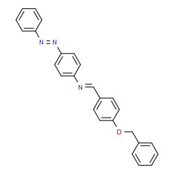 N-{(E)-[4-(benzyloxy)phenyl]methylidene}-4-[(E)-phenyldiazenyl]aniline picture