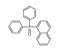 1-diphenylphosphorylnaphthalene结构式