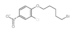 Benzene,1-[(5-bromopentyl)oxy]-2-chloro-4-nitro- picture