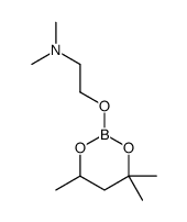 DIMETHYL-[2-(4,4,6-TRIMETHYL-[1,3,2]DIOXABORINAN-2-YLOXY)-ETHYL]-AMINE Structure