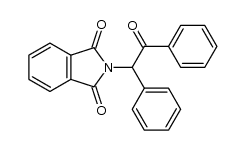 N-(α'-oxo-bibenzyl-α-yl)-phthalimide Structure