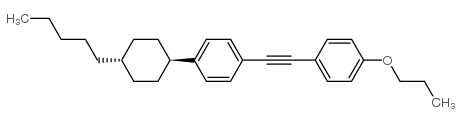 TRANS-1-(4-PENTYLCYCLOHEXYL)-4-(2-(4-PROPOXYPHENYL)ETHYNYL)BENZENE picture