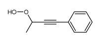 3-Hydroperoxy-1-phenyl-1-butin Structure