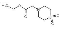 2-(1, 1-二氧化硫代吗啉)乙酸乙酯图片