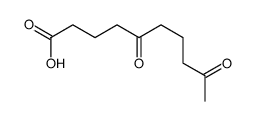 5,9-dioxodecanoic acid Structure