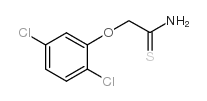 2-(2,5-DICHLOROPHENOXY)THIOACETAMIDE structure