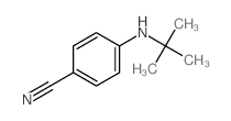 Benzonitrile,4-[(1,1-dimethylethyl)amino]- Structure