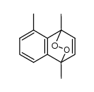 1,4,5-trimethylnaphthalene 1,4-endoperoxide结构式