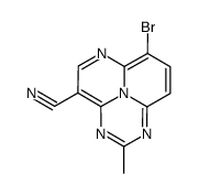 7-Bromo-2-methyl-1,3,6,9b-tetraazaphenalene-4-carbonitrile picture