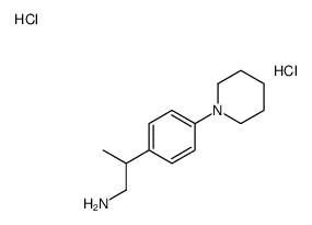 beta-Methyl-4-piperidinophenethylamine dihydrochloride结构式