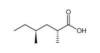 (2R,4S)-2,4-Dimethyl-hexanoic acid结构式