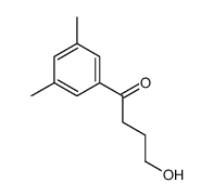 1-(3,5-二甲基苯基)-4-羟基-1-丁酮结构式