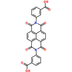 3,3'-(1,3,6,8-Tetraoxo-1,3,6,8-tetrahydrobenzo[lmn][3,8]phenanthroline-2,7-diyl)dibenzoic acid Structure