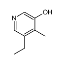 3-Pyridinol,5-ethyl-4-methyl-(9CI) structure