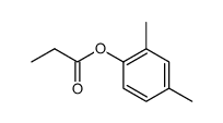 propionic acid-(2,4-dimethyl-phenyl ester) Structure
