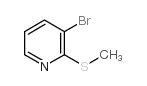 3-溴-2-甲巯基吡啶结构式