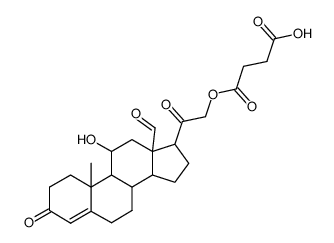 Aldosterone 21-hemisuccinate structure