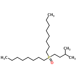 dioctylisopentylphosphine oxide structure