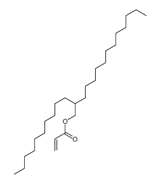 2-decyltetradecyl prop-2-enoate Structure