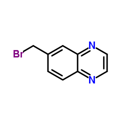 6-溴甲基喹喔啉结构式