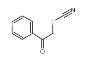 1-Phenyl-2-thiocyanatoethanone Structure