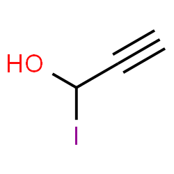 1-Iodo-2-propyn-1-ol structure