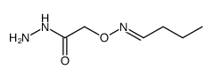 Acetic acid,[(butylideneamino)oxy]-,hydrazide (9CI) Structure